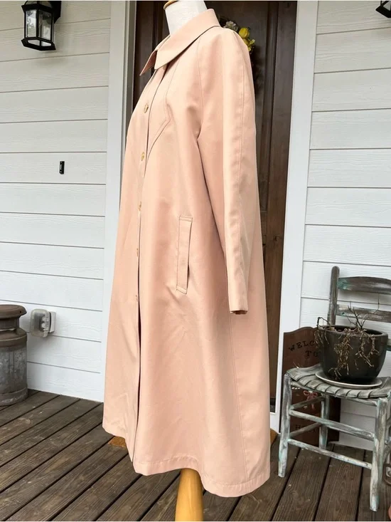 Vintage 60s Misty Harbor "Any Weather" Trench Coat - Picture 3 of 15